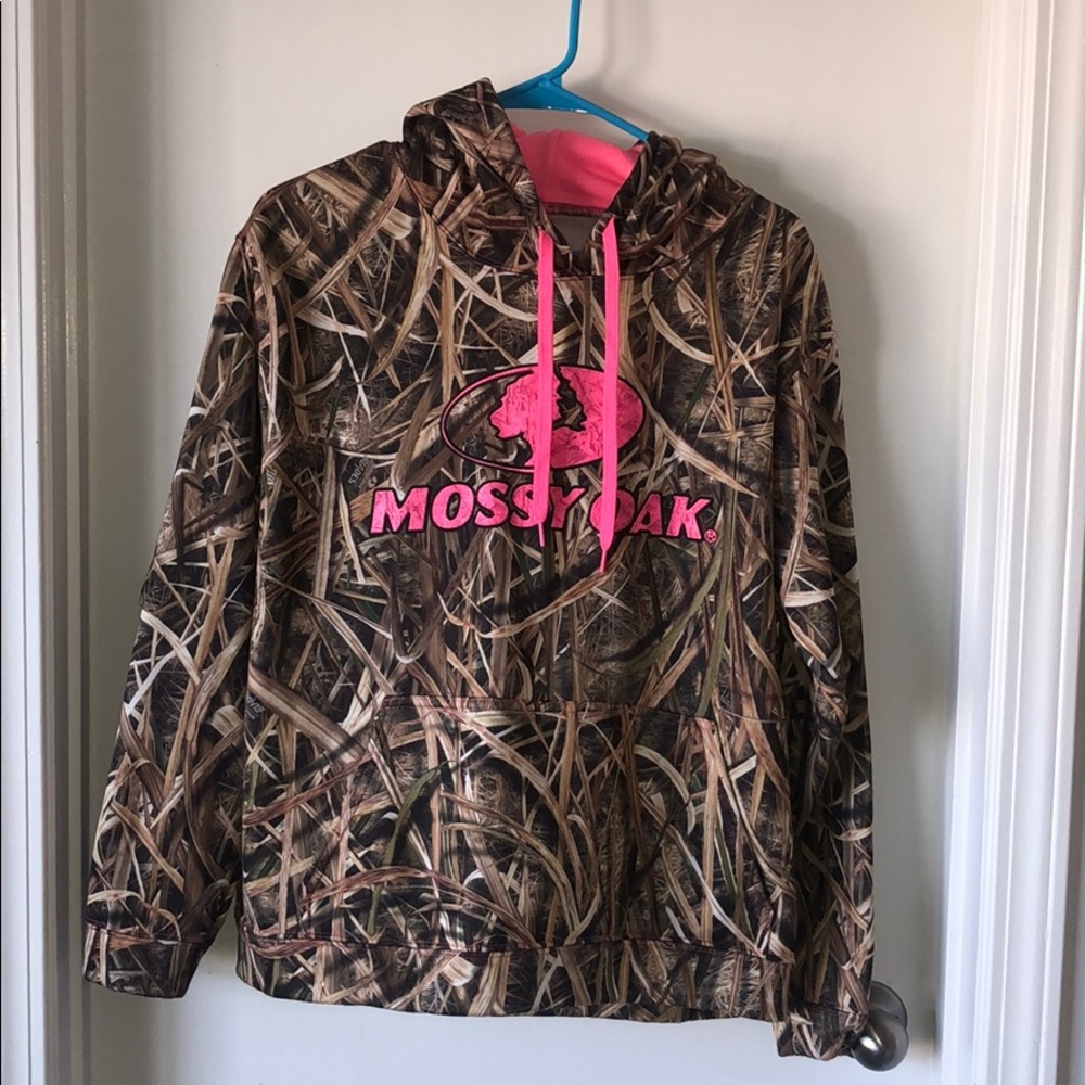 Camo and hot pink  hoodie